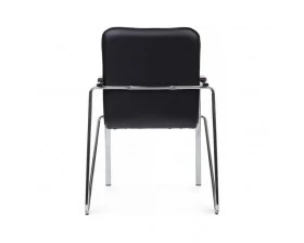 Стул Самба с деревянными подлокотниками SMB-02H Хром гальв. images