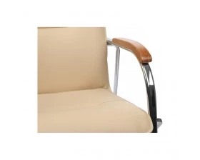 Стул Самба с деревянными подлокотниками SMB-02H Хром гальв. images