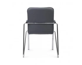 Стул Самба с пластиковыми подлокотниками SMB-03H Хром гальв. images