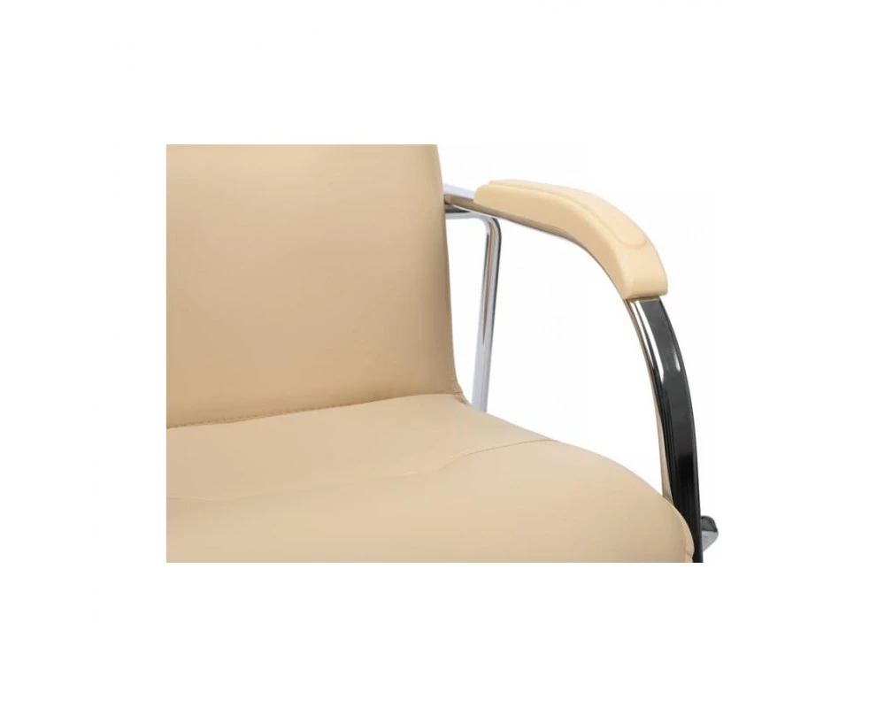 Стул Самба с пластиковыми подлокотниками SMB-03H Хром гальв.