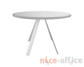 Стол переговоров белый 110х76 Steel images
