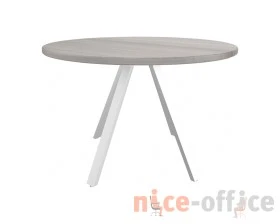 Стол переговоров белый 110х76 Steel images