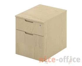 Тумба мобильная 1 ящик, 1 архив, с замком матовая 450х565х510 Bosco images