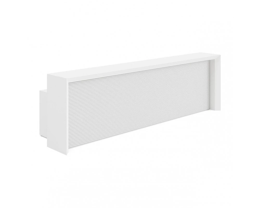 Стойка ресепшн 280х106х108 Meta Extra Long Белый