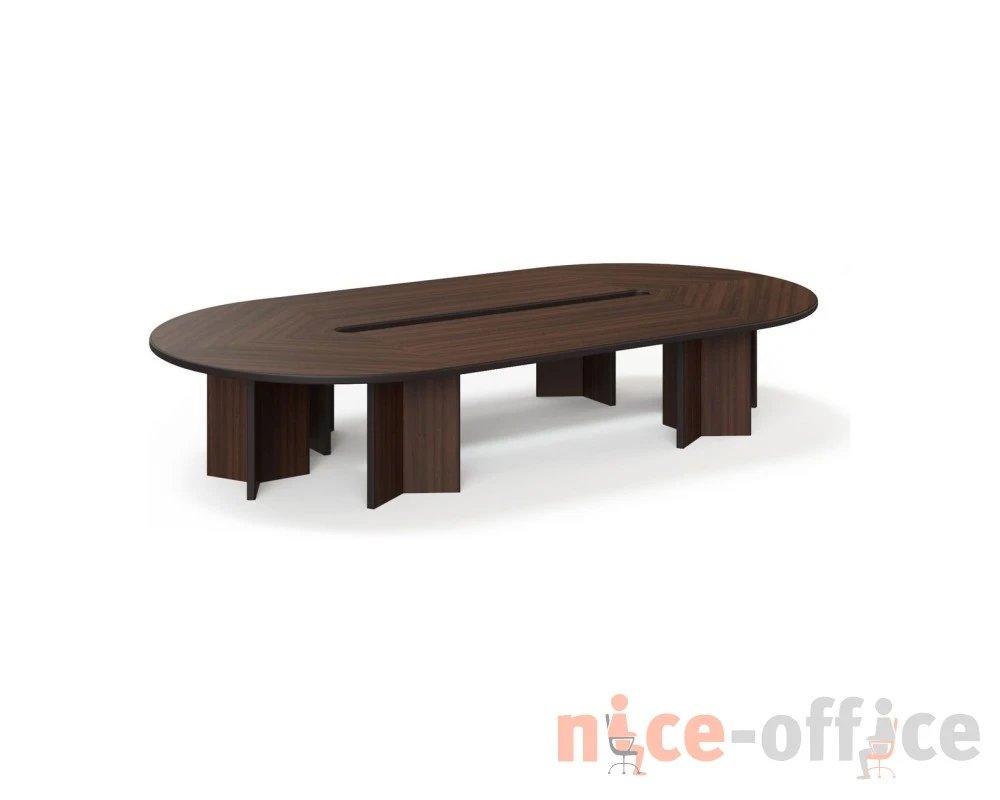Стол для переговоров 416x216x75 Legno Орех