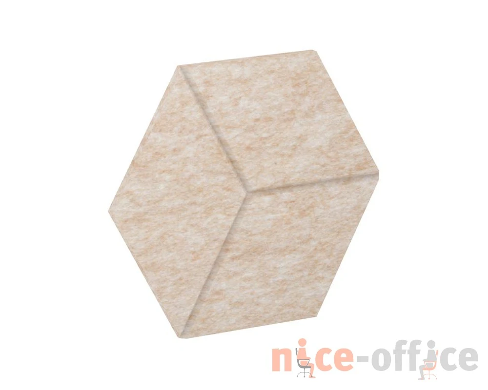 Настенная панель шестигранная (3 луча) VE.NP-6G3LU-100 200x173x12 Акустикс / AcustiX