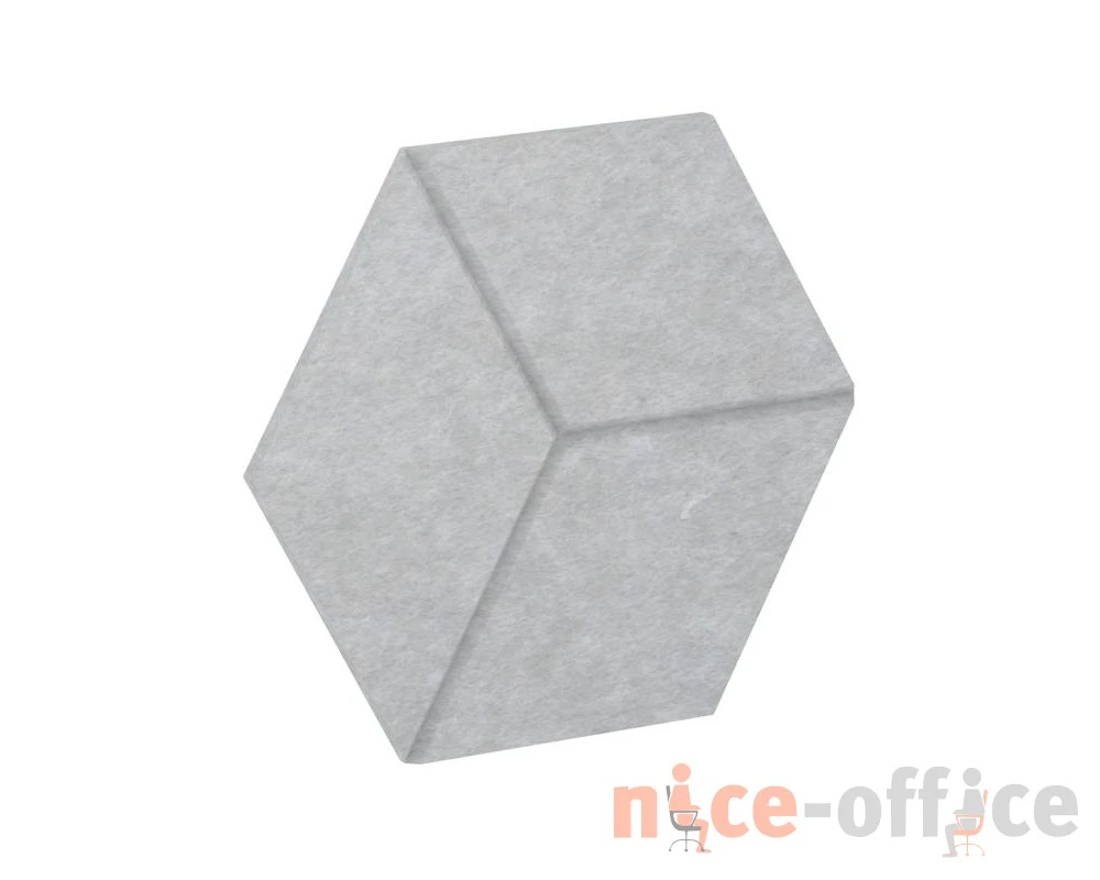 Настенная панель шестигранная (3 луча) VE.NP-6G3LU-100 200x173x12 Акустикс / AcustiX