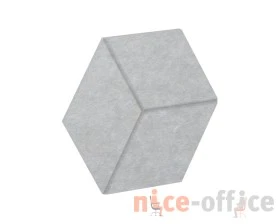 Настенная панель шестигранная (3 луча) VE.NP-6G3LU-100 200x173x12 Акустикс / AcustiX images