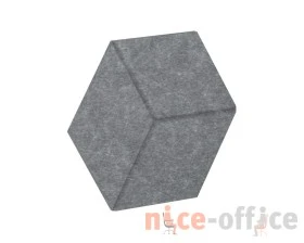 Настенная панель шестигранная (3 луча) VE.NP-6G3LU-200 400x346x12 Акустикс / AcustiX images