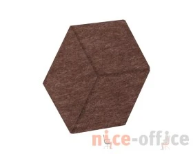 Настенная панель шестигранная (3 луча) VE.NP-6G3LU-200 400x346x12 Акустикс / AcustiX images