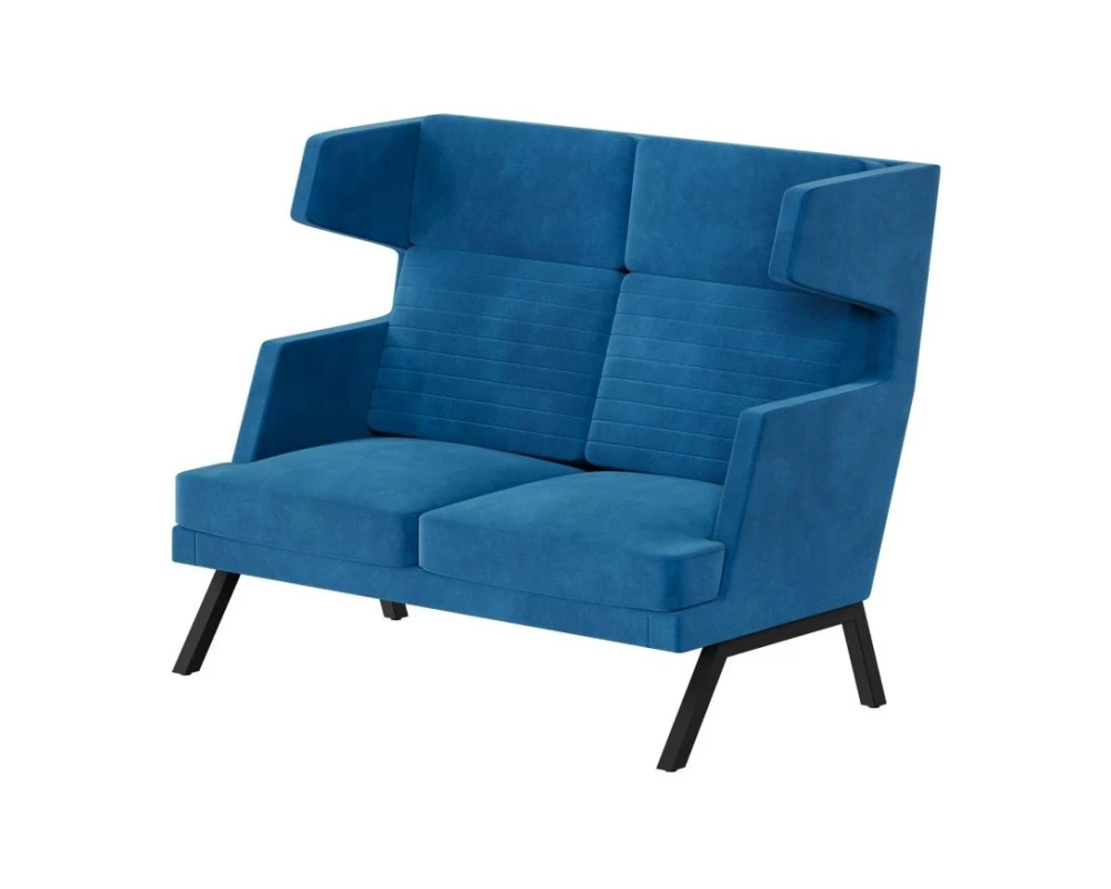 Диван двухместный высокий Aldo