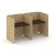 Дуб мали/Тиквуд светлый