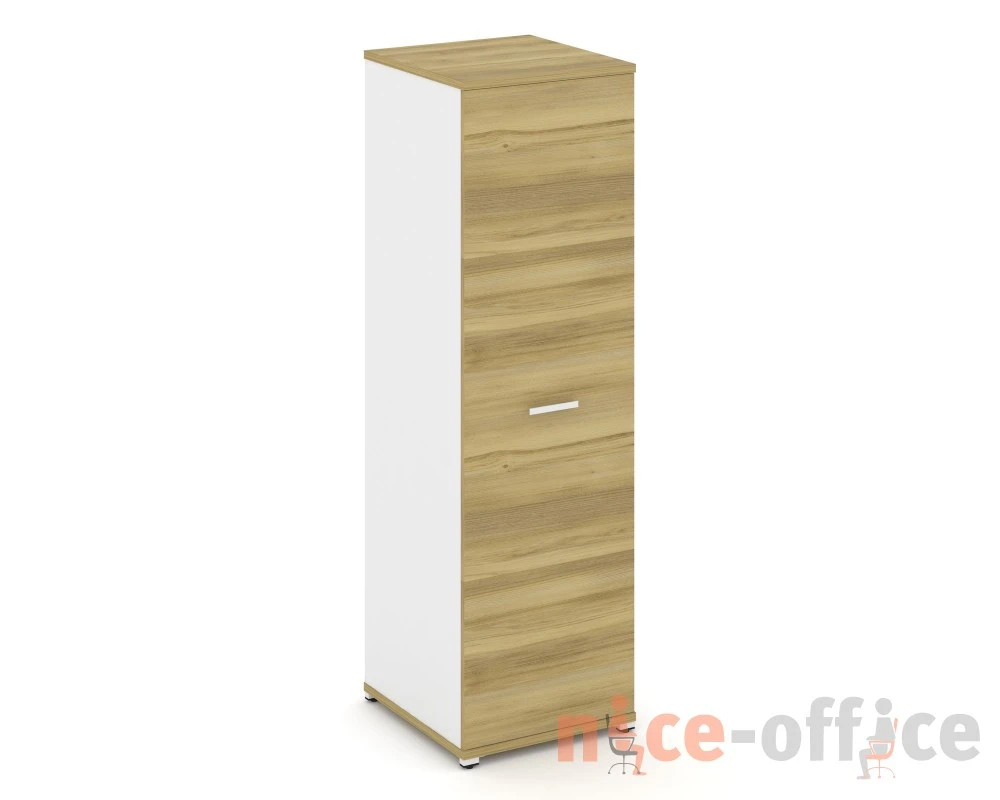 Гардероб узкий глубокий CN.GB.E-003 W 570x600x1922 Концепт / Concept