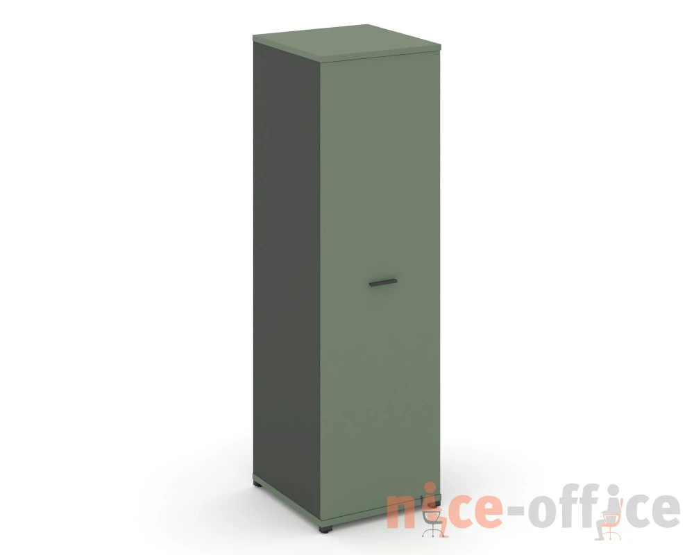 Гардероб узкий глубокий CN.GB.E-003 W 570x600x1922 Концепт / Concept