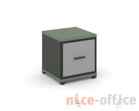 Шкаф 1 узкая секция, 1 ниша CN.STU-113 RMB A 420x420x450 Концепт / Concept images