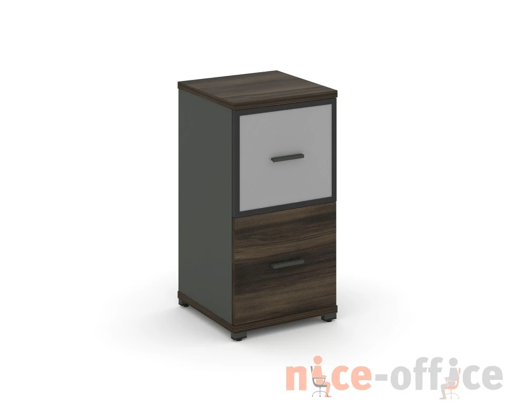 Шкаф 1 узкая секция, 2 ниши CN.STU-212 RMB A 420x420x818 Концепт / Concept
