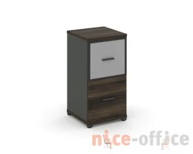 Шкаф 1 узкая секция, 2 ниши CN.STU-212 RMB A 420x420x818 Концепт / Concept images