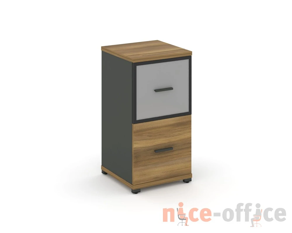 Шкаф 1 узкая секция, 2 ниши CN.STU-212 RMB A 420x420x818 Концепт / Concept