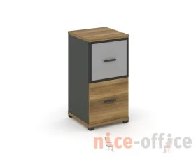 Шкаф 1 узкая секция, 2 ниши CN.STU-212 RMB A 420x420x818 Концепт / Concept images