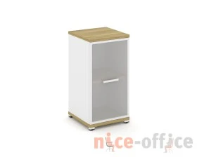 Шкаф 1 узкая секция, 2 ниши CN.STU.E-213 RMW W 420x420x818 Концепт / Concept images