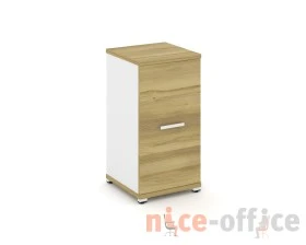 Шкаф 1 узкая секция, 2 ниши CN.STU.E-213 W 420x420x818 Концепт / Concept images