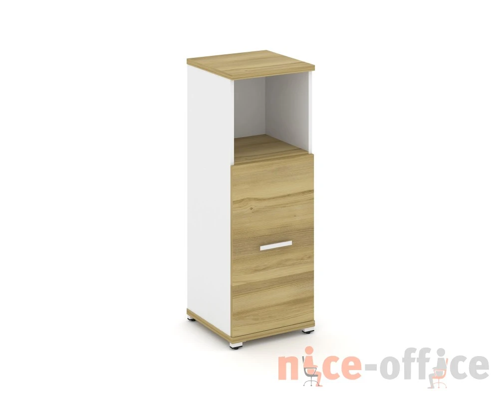 Шкаф 1 узкая секция, 3 ниши CN.STU.E-313 W 420x420x1186 Концепт / Concept