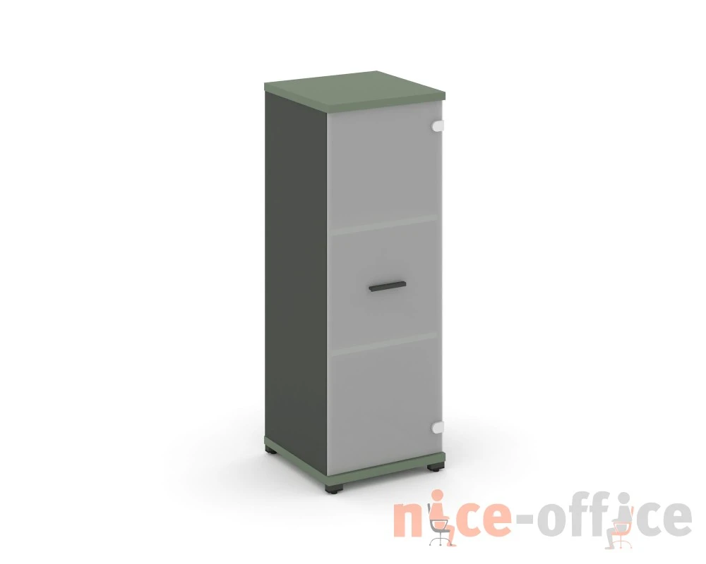 Шкаф 1 узкая секция, 3 ниши CN.STU.E-316 SM A 420x420x1186 Концепт / Concept