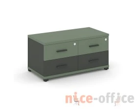 Тумба приставная широкая 4 ящ. CN.TSP-001 A 836x420x416 Концепт / Concept images