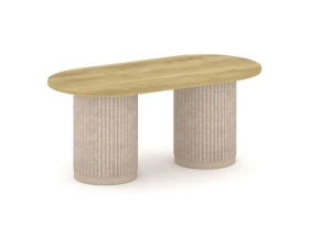 Стол переговорный овальный PR.C.SPRG-006.D 1800х900х750 Felto images