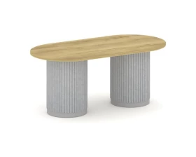 Стол переговорный овальный PR.C.SPRG-006.D 1800х900х750 Felto images