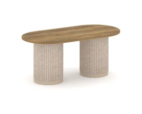 Стол переговорный овальный PR.C.SPRG-006.D 1800х900х750 Felto images