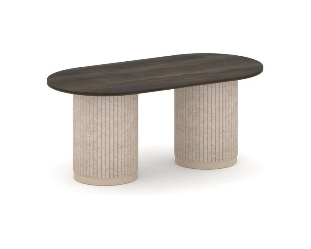 Стол переговорный овальный PR.C.SPRG-006.D 1800х900х750 Felto