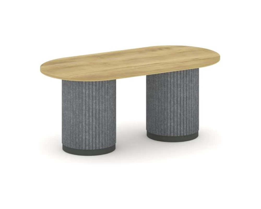 Стол переговорный овальный PR.C.SPRG-006.D 1800х900х750 Felto