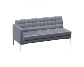 Секция с подлокотником трехместная левая Forest images