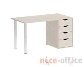 Стол письменный L=1380мм VR.SP-3-138.4 Хоум Офис / Home Office images
