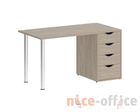 Стол письменный L=1380мм VR.SP-3-138.4 Хоум Офис / Home Office images