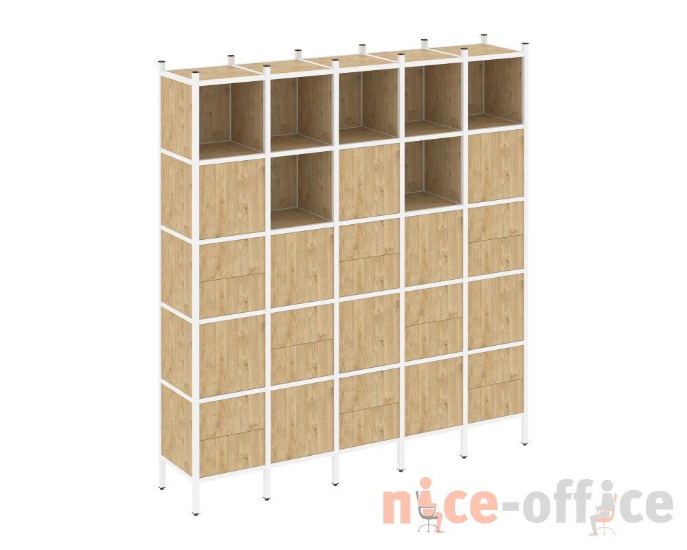 Прямой стеллаж L-10 2110x446x2280 Лофт / Loft