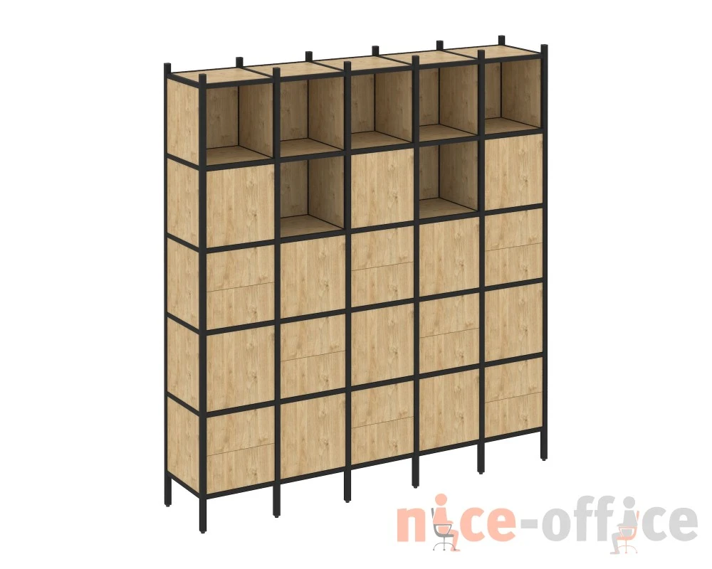 Прямой стеллаж L-10 2110x446x2280 Лофт / Loft