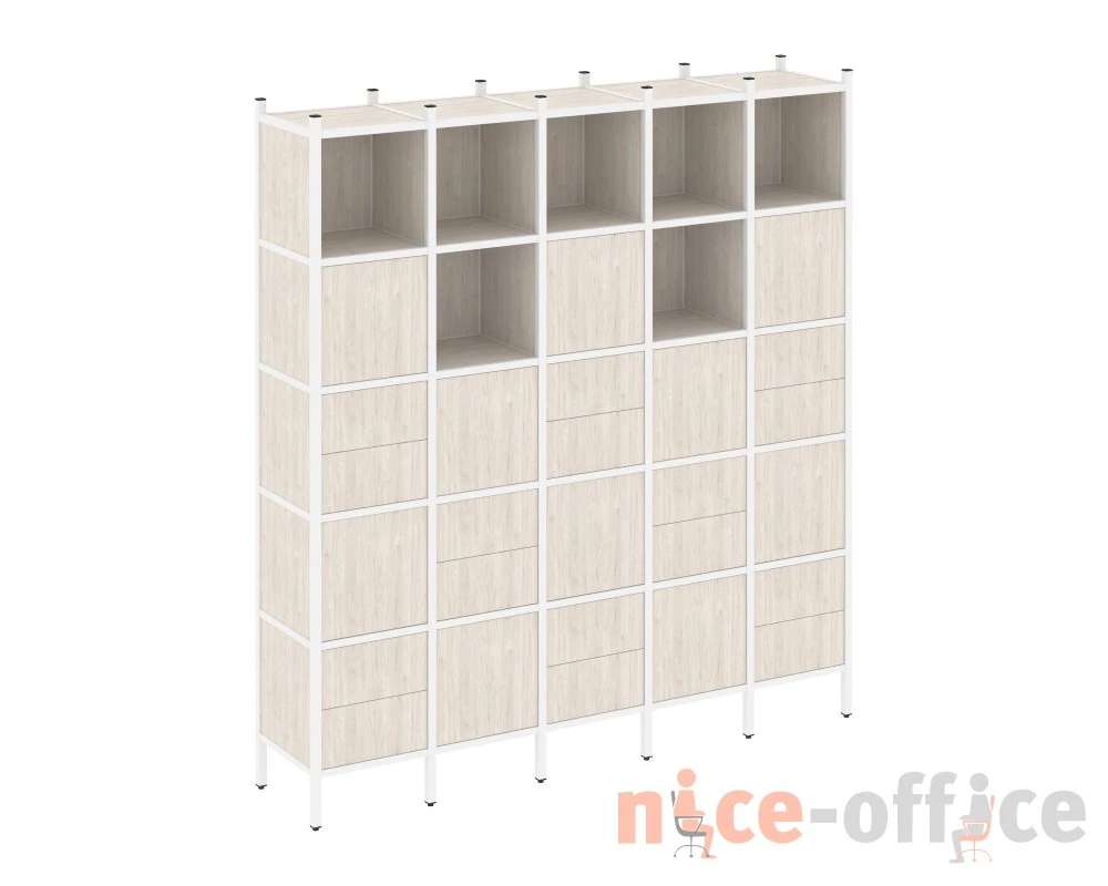 Прямой стеллаж L-10 2110x446x2280 Лофт / Loft