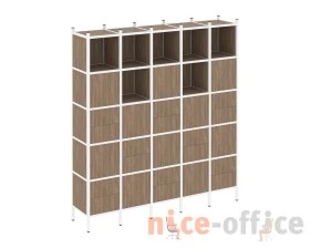 Прямой стеллаж L-10 2110x446x2280 Лофт / Loft images