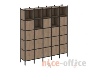 Прямой стеллаж L-10 2110x446x2280 Лофт / Loft images