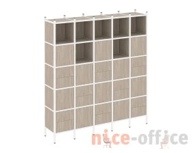 Прямой стеллаж L-10 2110x446x2280 Лофт / Loft images