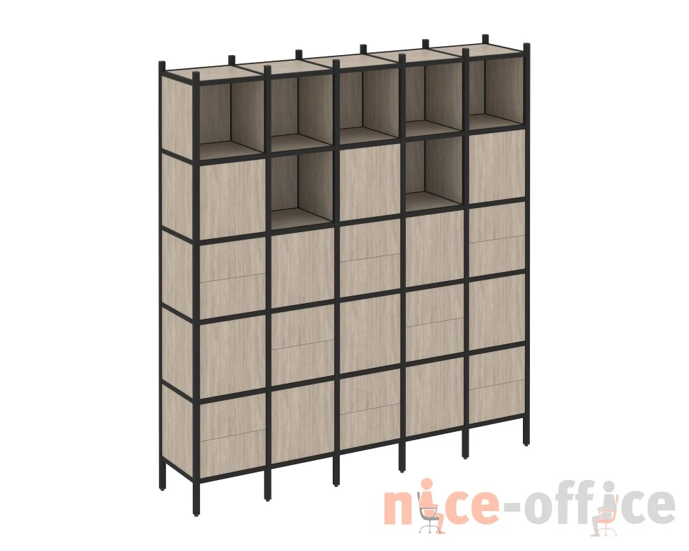 Прямой стеллаж L-10 2110x446x2280 Лофт / Loft