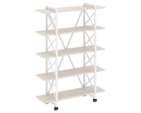 Стеллаж на колесных опорах - 5 полок 1200х400х1704 Loft images
