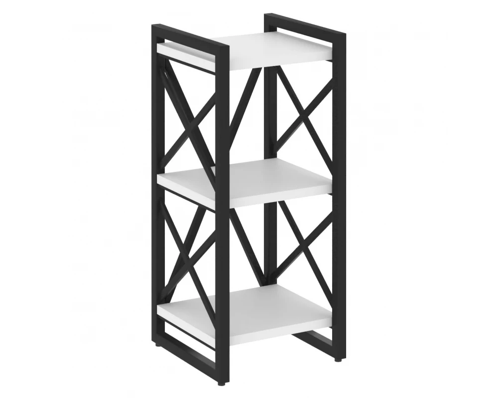 Стеллаж на регулируемых опорах - 3 полки 400х400х910 Loft