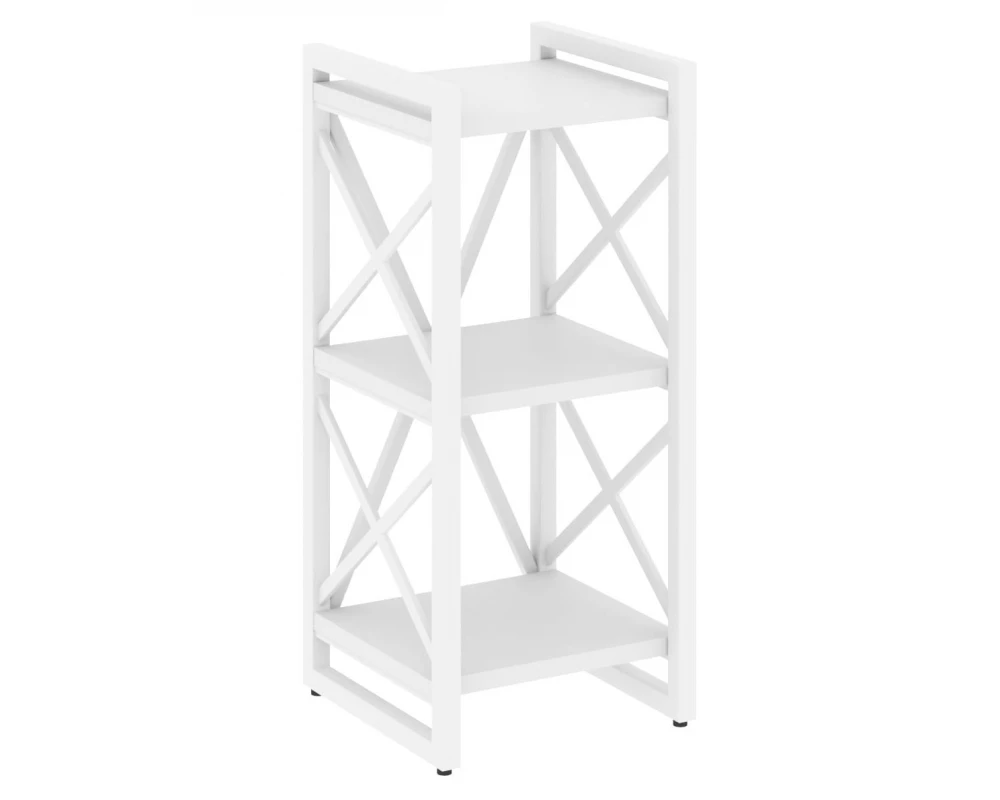 Стеллаж на регулируемых опорах - 3 полки 400х400х910 Loft