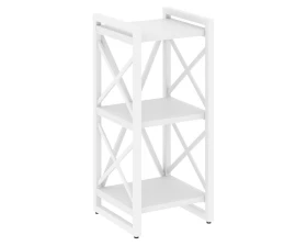 Стеллаж на регулируемых опорах - 3 полки 400х400х910 Loft images