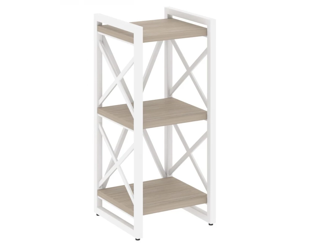 Стеллаж на регулируемых опорах - 3 полки 400х400х910 Loft