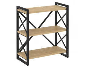 Стеллаж на регулируемых опорах - 3 полки 800х400х910 Loft images
