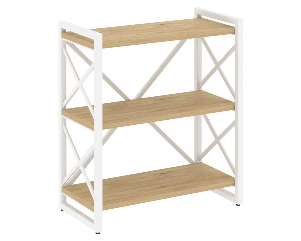 Стеллаж на регулируемых опорах - 3 полки 800х400х910 Loft